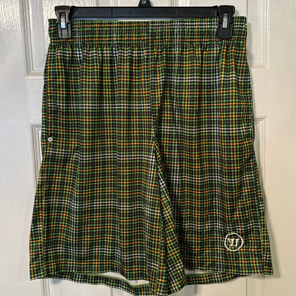 Men’s lacrosse crazy shorts!  Warrior size Medium